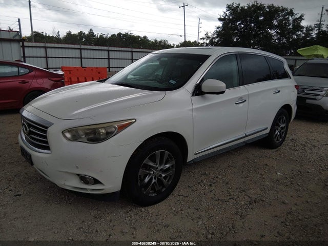 2013 Infiniti Jx35 მანქანა იყიდება აუქციონზე, vin: 5N1AL0MN8DC322841, აუქციონის ნომერი: 45838249