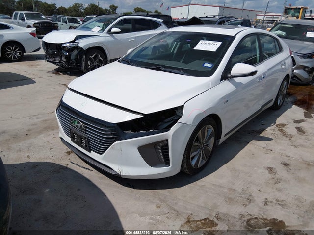 45838293 :رقم المزاد ، KMHC85LC9KU115826 vin ، 2019 Hyundai Ioniq Hybrid Limited مزاد بيع