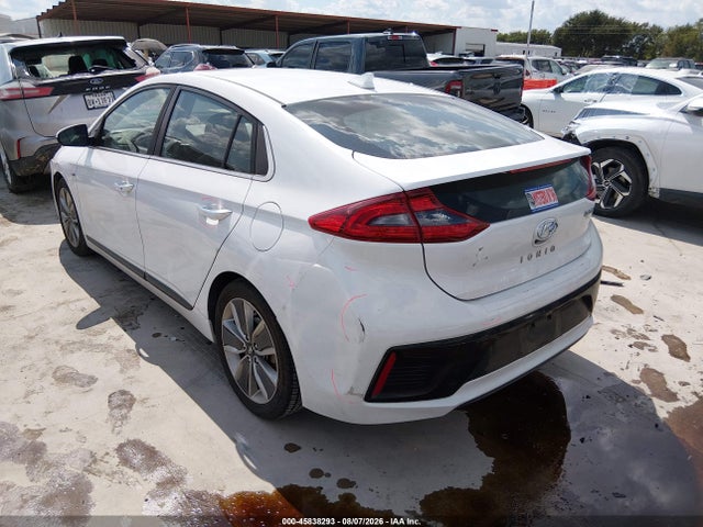 45838293 :رقم المزاد ، KMHC85LC9KU115826 vin ، 2019 Hyundai Ioniq Hybrid Limited مزاد بيع