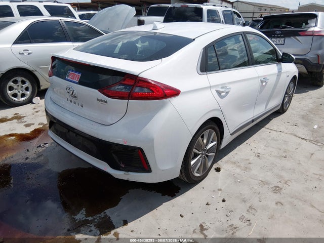 45838293 :رقم المزاد ، KMHC85LC9KU115826 vin ، 2019 Hyundai Ioniq Hybrid Limited مزاد بيع
