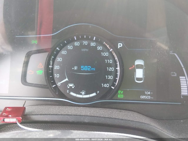45838293 :رقم المزاد ، KMHC85LC9KU115826 vin ، 2019 Hyundai Ioniq Hybrid Limited مزاد بيع