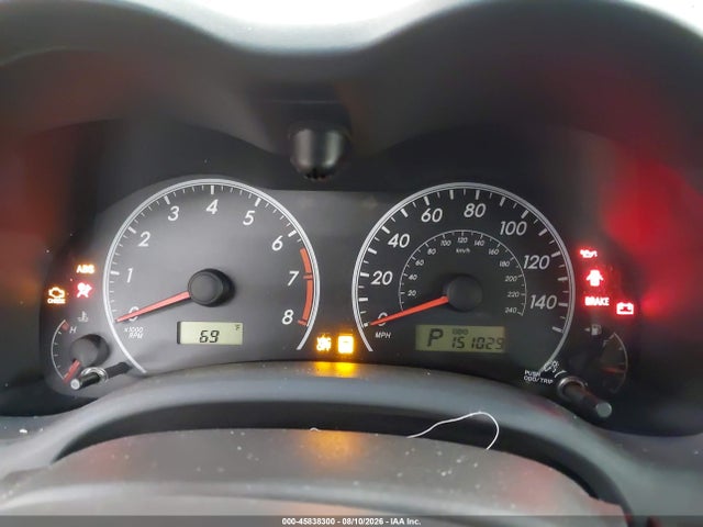 45838300 :رقم المزاد ، 1NXBU4EE3AZ227472 vin ، 2010 Toyota Corolla Le مزاد بيع