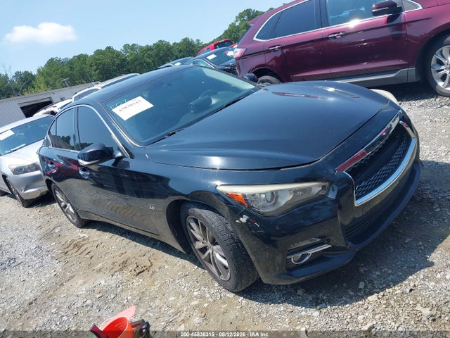 2017 Infiniti Q50 3.0t Premium მანქანა იყიდება აუქციონზე, vin: JN1EV7AR6HM834116, აუქციონის ნომერი: 45838315