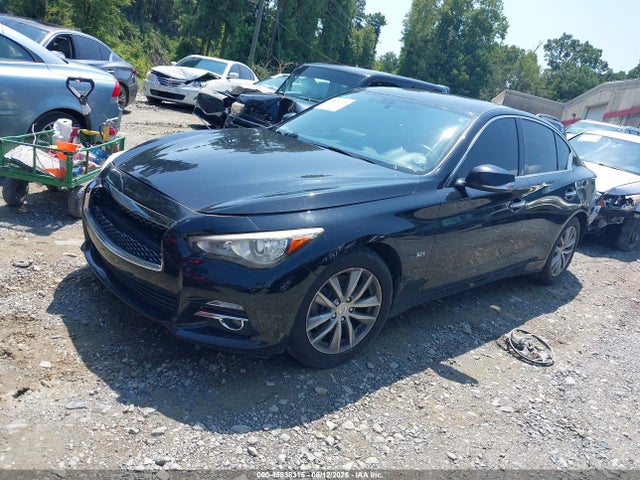 2017 Infiniti Q50 3.0t Premium მანქანა იყიდება აუქციონზე, vin: JN1EV7AR6HM834116, აუქციონის ნომერი: 45838315