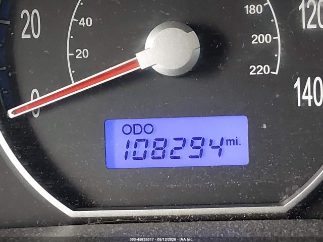 2008 Hyundai Santa Fe Gls მანქანა იყიდება აუქციონზე, vin: 5NMSG13D98H185458, აუქციონის ნომერი: 45838317