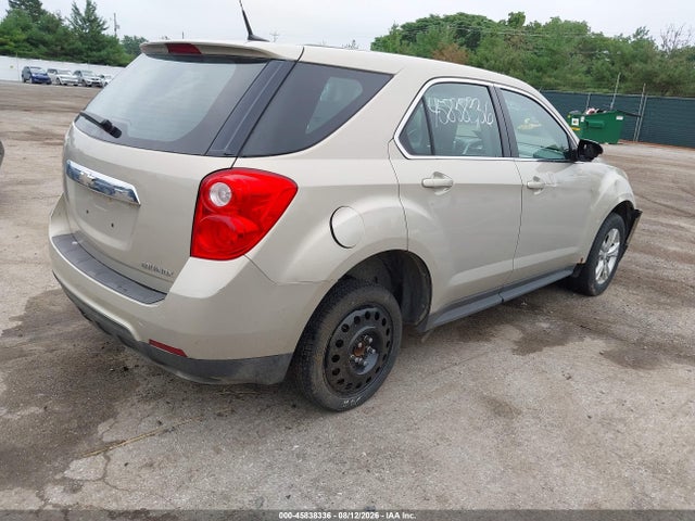 2011 Chevrolet Equinox Ls მანქანა იყიდება აუქციონზე, vin: 2GNALBEC9B1219130, აუქციონის ნომერი: 45838336