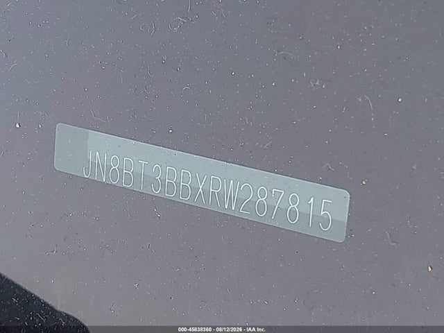 45838360 :رقم المزاد ، JN8BT3BBXRW287815 vin ، 2024 Nissan Rogue Sv Intelligent Awd مزاد بيع