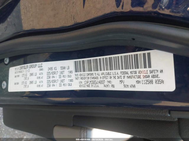 Jeep Cherokee Latitude 2014 1C4PJMCB2EW146937 Image 9