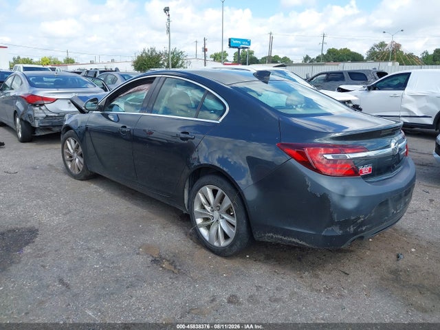2016 Buick Regal Turbo მანქანა იყიდება აუქციონზე, vin: 2G4GK5EX5G9155778, აუქციონის ნომერი: 45838376