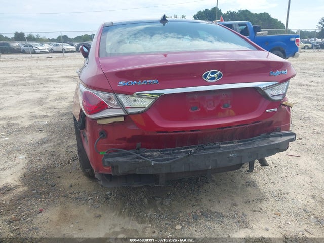 45838391 :رقم المزاد ، KMHEC4A43DA050554 vin ، 2013 Hyundai Sonata Hybrid Limited مزاد بيع