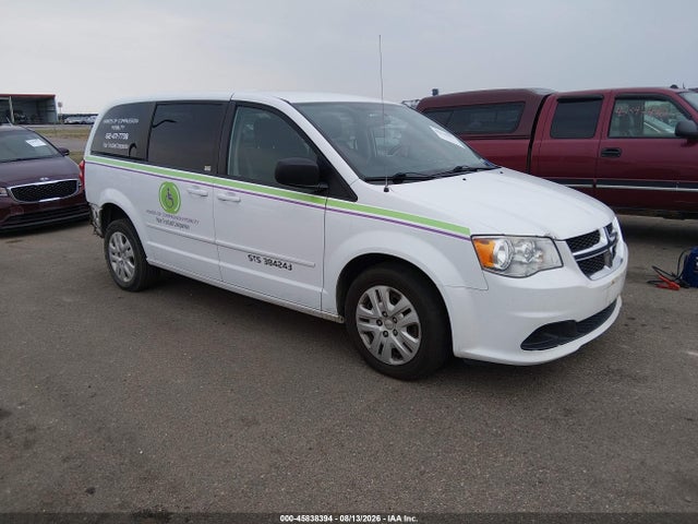 2017 Dodge Grand Caravan Se მანქანა იყიდება აუქციონზე, vin: 2C4RDGBG5HR572990, აუქციონის ნომერი: 45838394