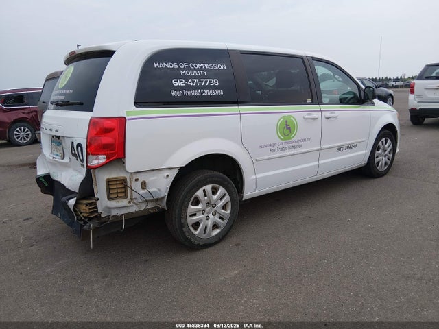 Продаж на аукціоні авто 2017 Dodge Grand Caravan Se, vin: 2C4RDGBG5HR572990, номер лоту: 45838394