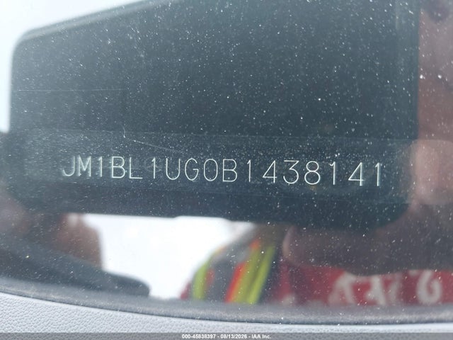 45838397 :رقم المزاد ، JM1BL1UG0B1438141 vin ، 2011 Mazda Mazda3 I Sport مزاد بيع
