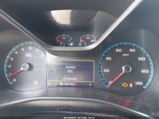 45838439 :رقم المزاد ، 1GCGSCEN4L1124060 vin ، 2020 Chevrolet Colorado 2wd  Short Box Lt مزاد بيع