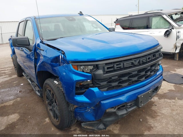 Продажа на аукционе авто 2023 Chevrolet Silverado 1500 4wd  Short Bed Custom, vin: 3GCPDBEK3PG214124, номер лота: 45838449
