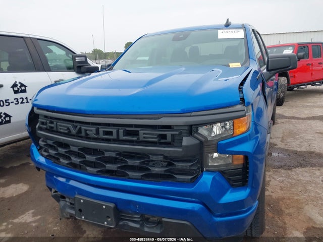 Продаж на аукціоні авто 2023 Chevrolet Silverado 1500 4wd  Short Bed Custom, vin: 3GCPDBEK3PG214124, номер лоту: 45838449