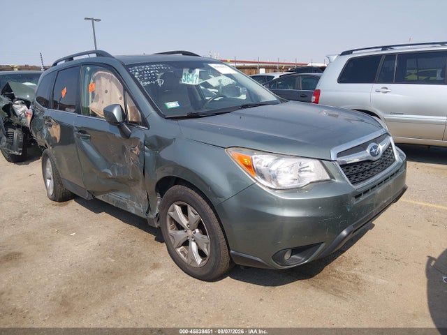 2015 Subaru Forester 2.5i Limited მანქანა იყიდება აუქციონზე, vin: JF2SJAHC9FH470792, აუქციონის ნომერი: 45838451