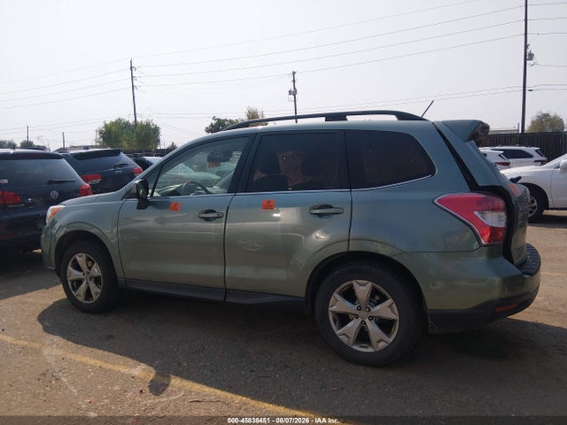 2015 Subaru Forester 2.5i Limited მანქანა იყიდება აუქციონზე, vin: JF2SJAHC9FH470792, აუქციონის ნომერი: 45838451