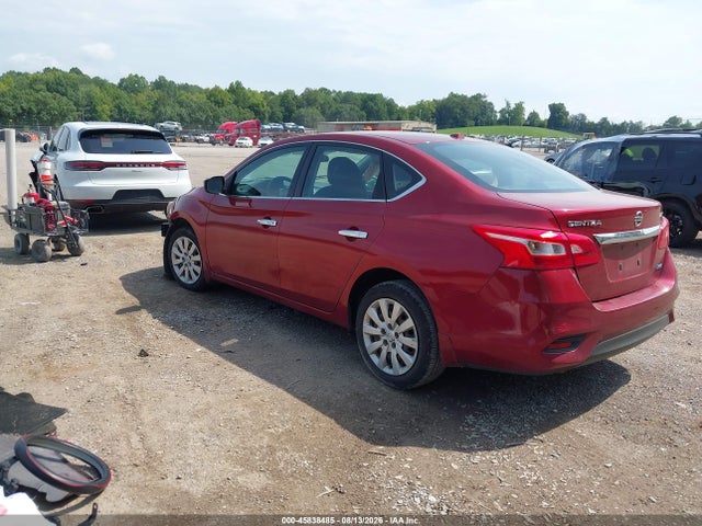 2017 Nissan Sentra Sv მანქანა იყიდება აუქციონზე, vin: 3N1AB7AP9HY366238, აუქციონის ნომერი: 45838485