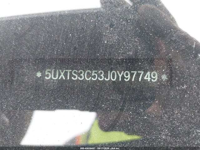 Aukcja sprzedaży 2018 Bmw X3 M40i, vin: 5UXTS3C53J0Y97749, numer aukcji: 45838487