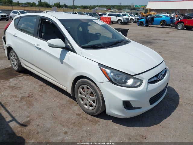 45838512 :رقم المزاد ، KMHCT5AE5DU087996 vin ، 2013 Hyundai Accent Gs مزاد بيع