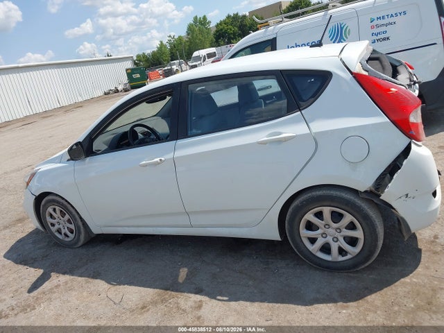 45838512 :رقم المزاد ، KMHCT5AE5DU087996 vin ، 2013 Hyundai Accent Gs مزاد بيع