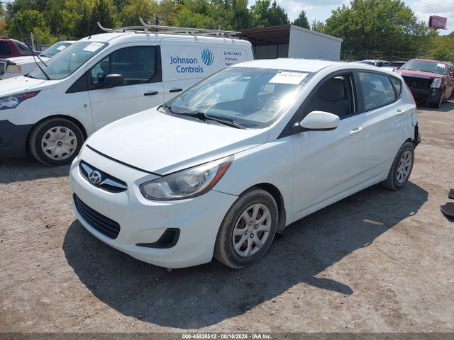 45838512 :رقم المزاد ، KMHCT5AE5DU087996 vin ، 2013 Hyundai Accent Gs مزاد بيع