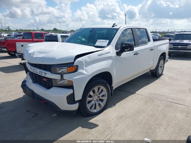 Aukcja sprzedaży 2021 Chevrolet Silverado 1500 2wd  Short Bed Custom, vin: 3GCPWBEK2MG360892, numer aukcji: 45838519