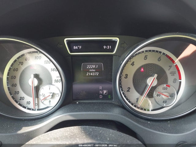 45838577 :رقم المزاد ، WDCTG4GB1FJ110527 vin ، 2015 Mercedes-benz Gla 250 4matic مزاد بيع