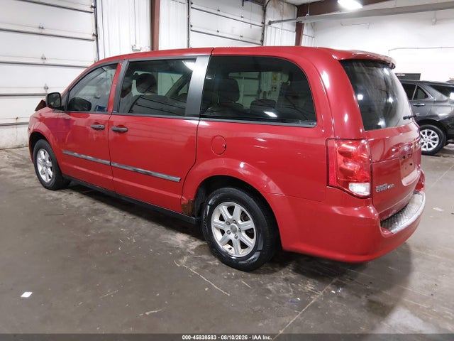 Продажа на аукционе авто 2012 Dodge Grand Caravan Se/avp, vin: 2C4RDGBG5CR182318, номер лота: 45838583