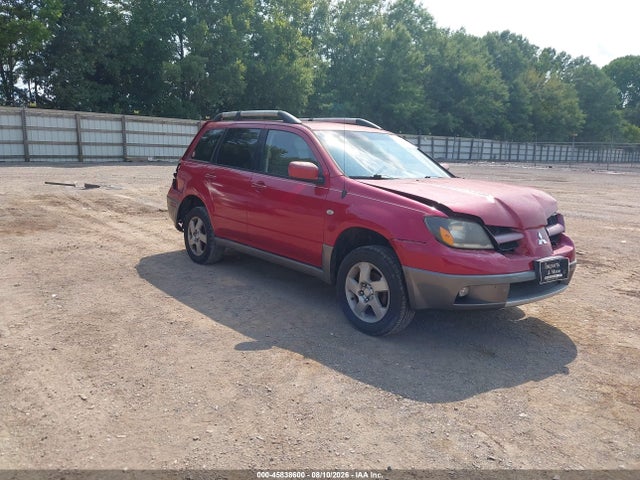 45838600 :رقم المزاد ، JA4LX41F14U053270 vin ، 2004 Mitsubishi Outlander Xls مزاد بيع