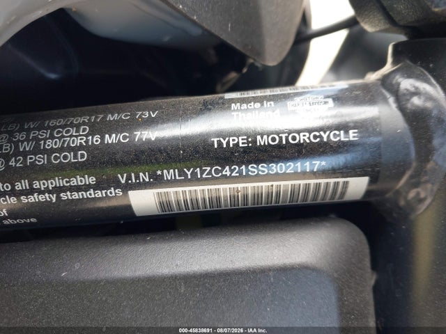 Harley-Davidson Rh1250 S 2025 MLY1ZC421SS302117 Image 10