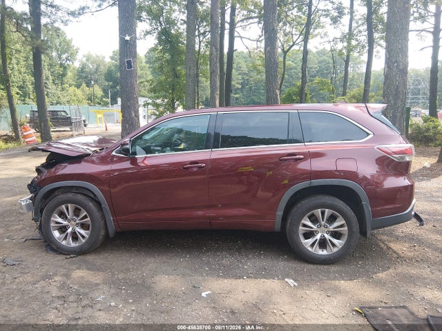 2015 Toyota Highlander Le Plus V6 მანქანა იყიდება აუქციონზე, vin: 5TDBKRFH7FS083923, აუქციონის ნომერი: 45838700