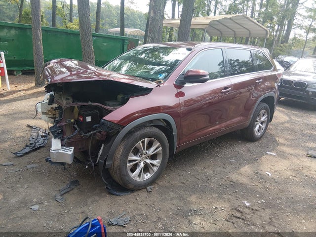 2015 Toyota Highlander Le Plus V6 მანქანა იყიდება აუქციონზე, vin: 5TDBKRFH7FS083923, აუქციონის ნომერი: 45838700