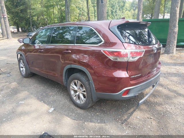 2015 Toyota Highlander Le Plus V6 მანქანა იყიდება აუქციონზე, vin: 5TDBKRFH7FS083923, აუქციონის ნომერი: 45838700