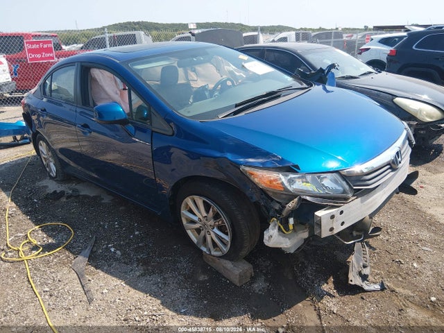 Продаж на аукціоні авто 2012 Honda Civic Ex-l, vin: 19XFB2F93CE314758, номер лоту: 45838715