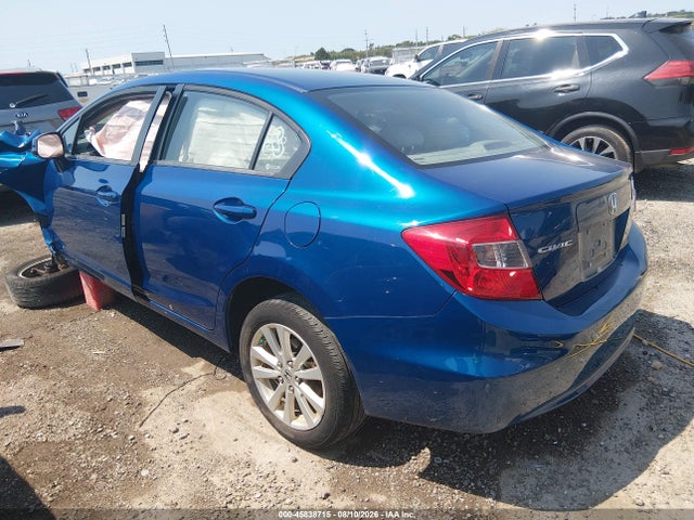 Продаж на аукціоні авто 2012 Honda Civic Ex-l, vin: 19XFB2F93CE314758, номер лоту: 45838715