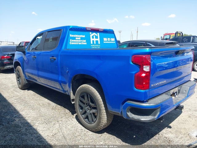 45838731 :رقم المزاد ، 1GCPABEK3SZ198282 vin ، 2025 Chevrolet Silverado 1500 Custom مزاد بيع