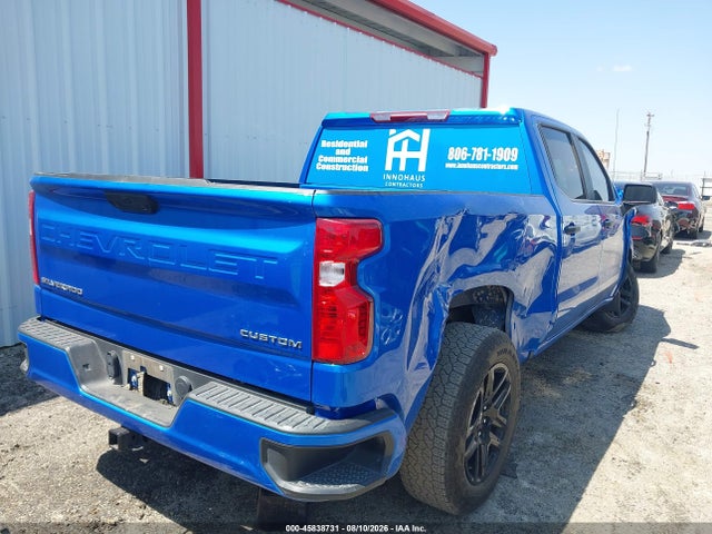 45838731 :رقم المزاد ، 1GCPABEK3SZ198282 vin ، 2025 Chevrolet Silverado 1500 Custom مزاد بيع