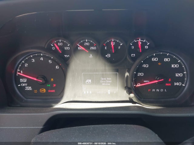 45838731 :رقم المزاد ، 1GCPABEK3SZ198282 vin ، 2025 Chevrolet Silverado 1500 Custom مزاد بيع