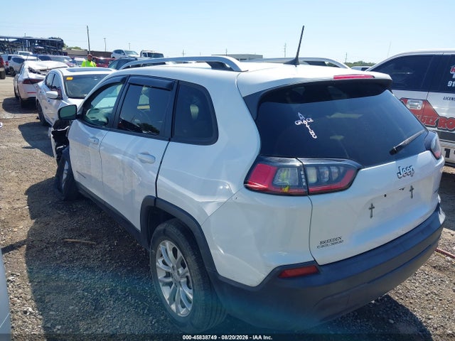 2020 Jeep Cherokee Latitude Fwd მანქანა იყიდება აუქციონზე, vin: 1C4PJLCB3LD510804, აუქციონის ნომერი: 45838749