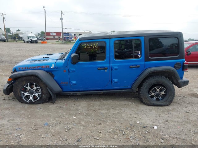 Aukcja sprzedaży 2022 Jeep Wrangler Unlimited Rubicon 4x4, vin: 1C4HJXFG2NW277055, numer aukcji: 45838778