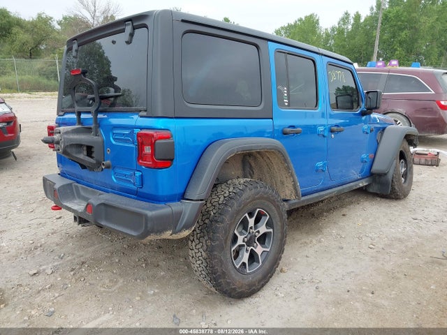 Aukcja sprzedaży 2022 Jeep Wrangler Unlimited Rubicon 4x4, vin: 1C4HJXFG2NW277055, numer aukcji: 45838778
