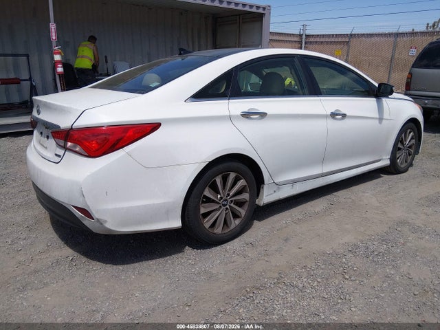 45838807 :رقم المزاد ، 5NPEC4AC4EH931169 vin ، 2014 Hyundai Sonata Limited مزاد بيع