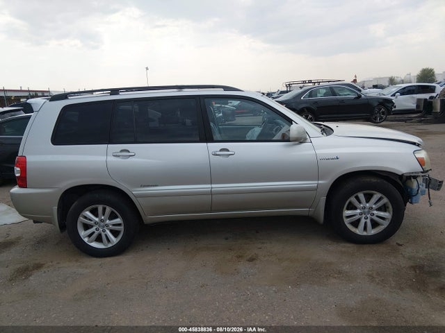2007 Toyota Highlander Hybrid Limited V6 მანქანა იყიდება აუქციონზე, vin: JTEHW21A270042583, აუქციონის ნომერი: 45838836