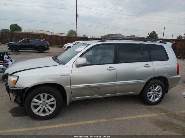 2007 Toyota Highlander Hybrid Limited V6 მანქანა იყიდება აუქციონზე, vin: JTEHW21A270042583, აუქციონის ნომერი: 45838836