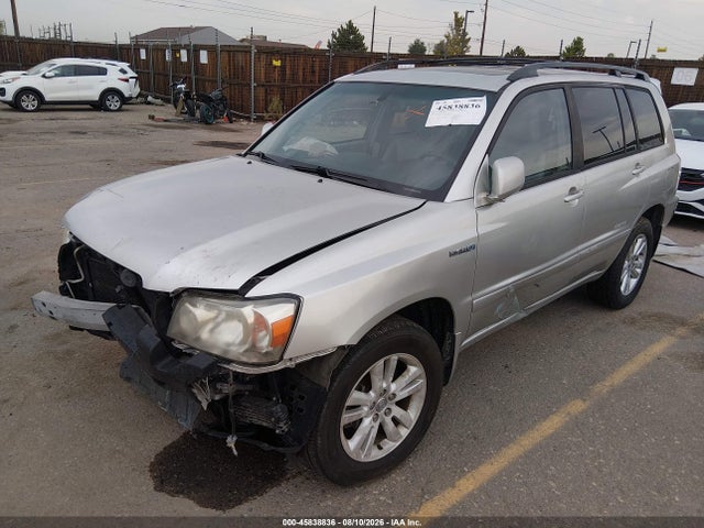 2007 Toyota Highlander Hybrid Limited V6 მანქანა იყიდება აუქციონზე, vin: JTEHW21A270042583, აუქციონის ნომერი: 45838836