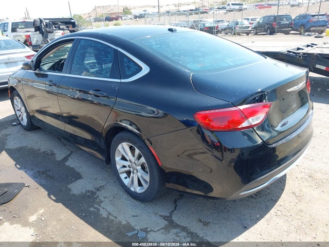 2015 Chrysler 200 Limited მანქანა იყიდება აუქციონზე, vin: 1C3CCCAB6FN641515, აუქციონის ნომერი: 45838838
