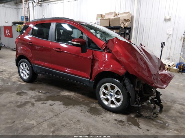 2019 Ford Ecosport Se მანქანა იყიდება აუქციონზე, vin: MAJ3S2GE7KC258866, აუქციონის ნომერი: 45838839