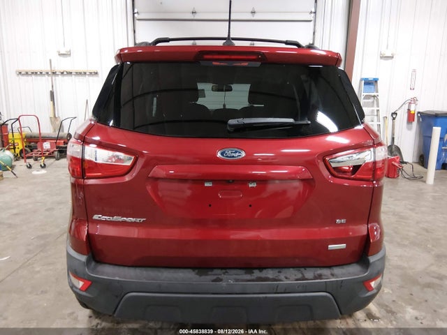 2019 Ford Ecosport Se მანქანა იყიდება აუქციონზე, vin: MAJ3S2GE7KC258866, აუქციონის ნომერი: 45838839